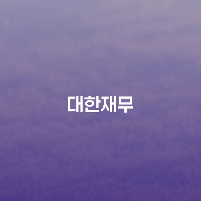 개인신용회복제도 대출 받은 돈채무조정 채무조정제도를 이용