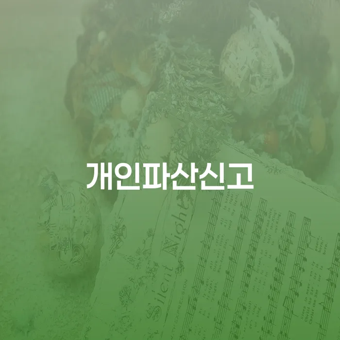 공동사업자대출 연체 시 개인파산 잘 하는 법률사무소