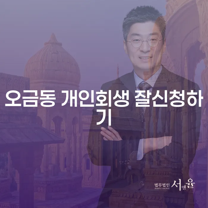 오금동 개인회생 잘신청하기