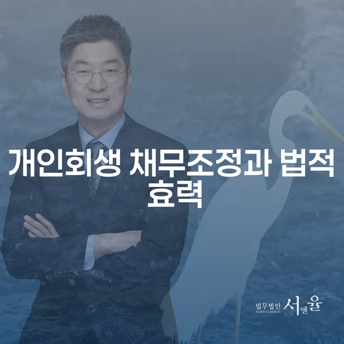 개인회생 채무조정과 법적 효력: 당신의 채무 해결을 위한 지침